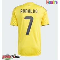 Camiseta Al-Nassr Cristiano Ronaldo #7 Primera Equipación 2025-26 manga corta
